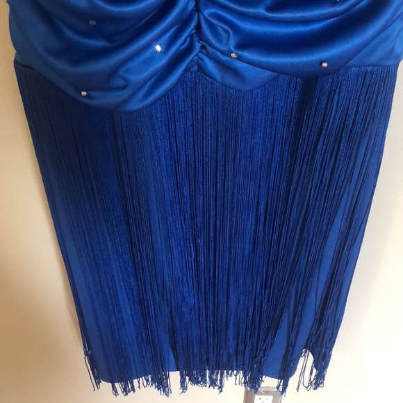 80s vintage flapper inspired dress - Picture 4 of 4